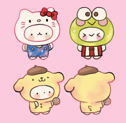 Sanrio Charms Art